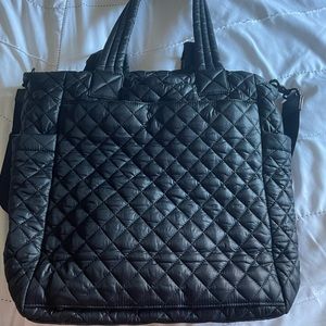 MZ Wallace Black  Medium Metro Tote Deluxe